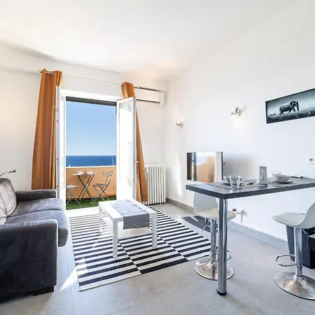 Apartmán Grand Palais - Beautiful Floor - Sea Front With Ac Vallauris